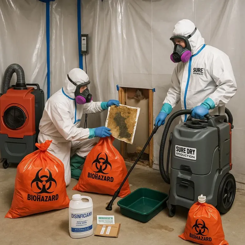 Contaminated Water Handling Protocols process in Thomaston, NY