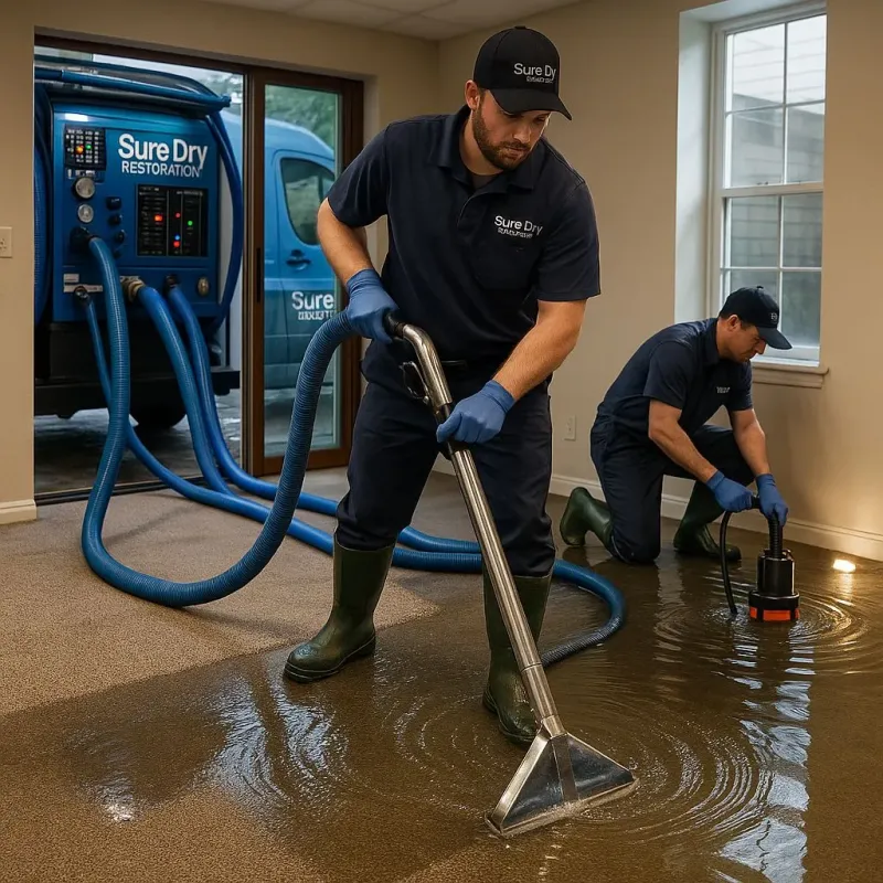 Water Extraction and Removal process in Thomaston, NY